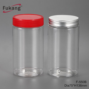 Collo largo, di forma rotonda 300 ml pet vasi, 10 oz bottiglie, cibo contenitore di plastica - Product Image 5