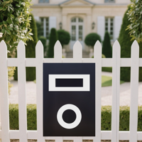 Boîte aux lettres murale moderne en métal pour colis, encastrée, sécurisée, pour villa, appartement, personnalisable