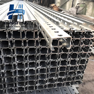 Steel C Channel <b>Bracket</b> C Channel Unistrut C Strut Channel for Solar Mounting System - Product Image 4