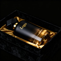 Flacon de parfum en verre de luxe 30ml 50ml 100ml avec pulvérisateur à pompe, surface mate, forme plate, compatible diffuseur à bâtonnets