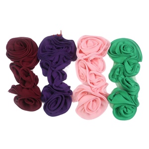 Corsage de encaje floral de chifón de lujo ecológico de Bozhou con rosas 3D de malla <span class=keywords><strong>para</strong></span> <span class=keywords><strong>vestido</strong></span> de novia - Product Image 5