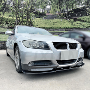 สเกิร์ตหน้าทรงโมเดิร์น สำหรับ <span class=keywords><strong>BMW</strong></span> ซีรีส์ 3 รุ่น E90 <span class=keywords><strong>E91</strong></span> 320i ปี 2005-2008  แบบใหม่ ปรับมุมกันชนหลัง  ยี่ห้อ FEIXIAN  ใช้ได้กับรถทั่วไป ติดตั้งง่าย - Product Image 4