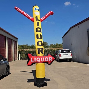 Outdoor Inflatables Custom Sky <strong>Dancer</strong> 18ft Tall Pizza Air Inflatable Tube Man <strong>Dancer</strong> With Pizza <strong>Sign</strong> - Product Image 4