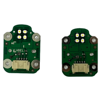 Module de feu de jour LED jaune HF CSL pour Ben(z) Série C W205 15-18 avec puce DRL jaune