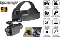 Nueva Cámara de Caza 4K HD con Zoom Digital 8X, Resistente al Agua, Sensor CMOS Infrarrojo Negro, Batería de Iones de Litio de 32 GB, para Exteriores