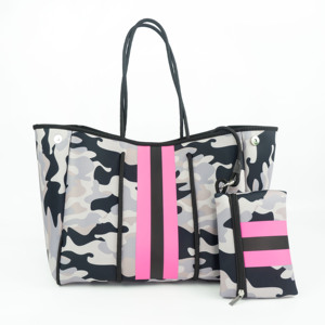Sacs en gros pour femmes, sacs à main, sacs de voyage pour dames, sacs fourre-tout en néoprène à bandoulière grande capacité - Product Image 6