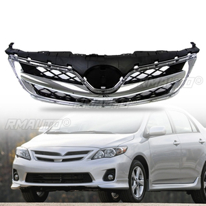 ชุดแต่งกันชนหน้ารถยนต์โตโยต้า โคโรลล่า ปี 2011-2013  กระจังหน้าแบบเรซซิ่ง  ฝาครอบตกแต่ง  ชิ้นส่วนภายนอก - Product Image 2