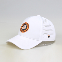 Gorra de Béisbol con Perforaciones Cortadas a Láser, Logotipo Personalizado, 6 Paneles, Estilo Gorra Trucker con Malla Hidro