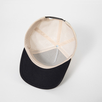 Casquette de golf personnalisée avec patch en caoutchouc, trou découpé au laser, performance optimale, imperméable, casquette snapback pour l'extérieur