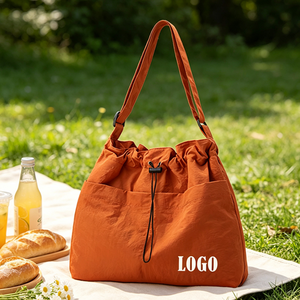 Bolsos de Mano al por Mayor para Mujer, Tipo Tote, con Cordón Ajustable, para Viaje, Oficina, Compras, Diseño Personalizado, con Bolsillo, Estilo Bandolera - Product Image 3