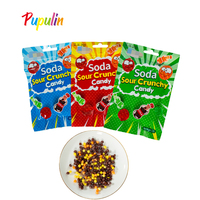 Super Sour Cola Mini Colorful Sour Soft Mini Chewy Candy et Sweet Soda Saveurs fruitées Bonbons gommants
