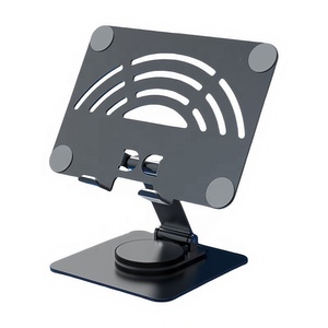360 ° xoay Hợp kim nhôm đứng cho iPad và xách tay máy tính xách tay <span class=keywords><strong>Tablet</strong></span> PC đứng - Product Image 1