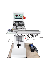 CHENGYUE Nouvelle Machine de Sérigraphie Semi-Automatique pour Casques et T-shirts, à Commande Pneumatique, Conception Compacte, Imprimante d'Étiquettes DIY pour Usages Divers