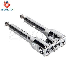 Pince de guidon de moto de 1 "6"- 12 "+ 1" pour Harley Road <span class=keywords><strong>Electra</strong></span> Glide Street Fat Bob Fatboy FLHT FLTR FLHR - Product Image 6