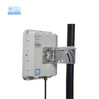 Pasivo 860-960 MHz Largo alcance 8/9/12dbi Rfid Lector integrado Escritor Control DE ACCESO Almacén Biblioteca Multi Tag Uhf Lector de etiquetas