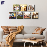 Tuiles photo carrées légères Mixtiles 8x8 pouces, sans cadre, créatives