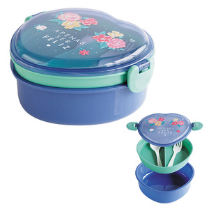 Customized Heart Shaped <b>Lunch</b> <b>Box</b> 501-800Ml <b>Microwave</b> Safe For Children - Product Image 1