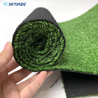 Gazon artificiel de haute qualité gazon extérieur 7mm Tebwn-Shi tapis d'herbe tapis aménagement paysager gazon synthétique