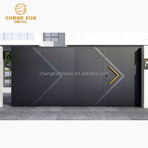 Puerta <span class=keywords><strong>de</strong></span> Patio Exterior <span class=keywords><strong>de</strong></span> <span class=keywords><strong>Aluminio</strong></span> para Centro Comercial, Precio <span class=keywords><strong>de</strong></span> Fábrica, con Sistema <span class=keywords><strong>de</strong></span> Deslizamiento Automático, Anticorrosión <span class=keywords><strong>y</strong></span> Servicios Integrados - Product Image 5