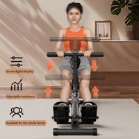 Máquina de Remo al por Mayor con Monitor LCD, Resistente, Capacidad de 130 kg, Máquina de Remo con Cable