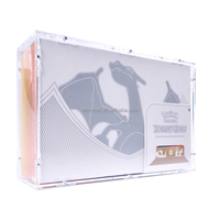 Boîte de protection transparente en acrylique résistante aux UV avec aimant puissant pour boîte de rappel ETB Evolutions