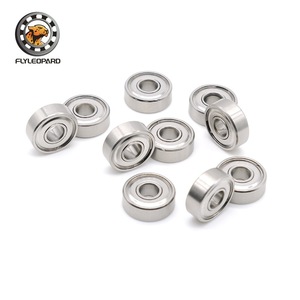 Rodamientos de Bolas de Ranura Profunda Flyleopard S606ZZ 6x17x6mm de Acero Inoxidable No Magnético, Precisión Abec 7 para Maquinaria - Product Image 1