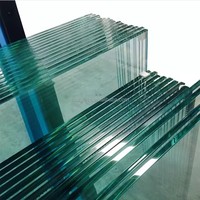 Verre feuilleté trempé de sécurité certifié CE EN12150 personnalisé pour porte extérieure, fenêtre, mur-rideau de salle de bain, décoration durable