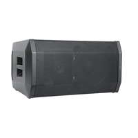 Haut-parleur actif 3 voies avec woofer de 15 pouces, médium de 5 pouces, tweeter de 44 mm, 900 W RMS, enceinte amplifiée professionnelle pour scène et concert