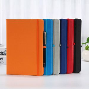 Carnet A5 personnalisé avec logo imprimé, carnet A6 à couverture rigide, cadeaux promotionnels d'entreprise, journal en cuir végétalien - Product Image 1