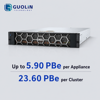 Système de stockage d'entreprise unifié tout-en-un Dell PowerStore 5200Q avec blocs de stockage NVMe QLC SSD pour centre de données VVol