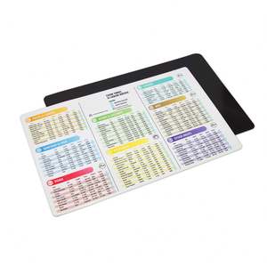 Imán de Refrigerador con Tabla de Tiempos de Cocción, Imán de Cocina con Tabla de Conversión para Imprimir - Product Image 1