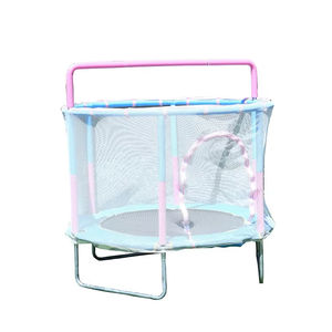 Buen precio Niños Bungee Jumping Fitness <span class=keywords><strong>Trampolín</strong></span> con Red - Product Image 1