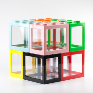 Venta Popular venta al por mayor, <span class=keywords><strong>precio</strong></span> de fábrica, 10L/20L Guppy pescado Nano <span class=keywords><strong>peces</strong></span> de acuario vidrio tanques % - Product Image 6