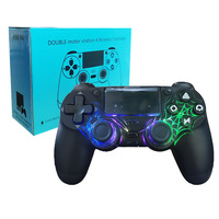 Nuevo Control de Juego Inalámbrico OEM con Luz LED, Popular, Sensible, de 6 Ejes, Joystick para PS3/PS4/PC/IOS