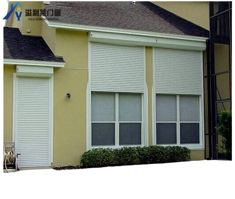 Interior Smart Electric Aluminum Alloy Vertical Roller Shutter Windows ...