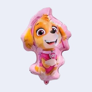 Globo de aluminio metálico de Patrulla Canina Skye para fiesta, 48x70cm, decoración de dibujos animados para cumpleaños infantiles - Product Image 1