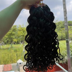 Capelli Umani Vergini Ricci Afro 100% Naturali, Extension a Crochet con Onde Profonde e Riccioli Naturali - Product Image 2