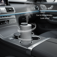 Nébuliseur USB à brume froide, diffuseur d'arômes intelligent sans eau pour hôtel et voiture, diffuseur d'arômes portable en métal personnalisé – Offre Spéciale