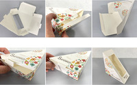 Boîtes à pizza jetables écologiques, imperméables, avec un design luxueux en relief, taille et logo personnalisables