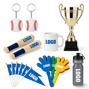 Promotional Gift Set Custom Logo Hand Flag Branded Mugs KeychainsTrophys <b>Pens</b> for Sport Events Baseball Games Giveawaus - Product Image 1