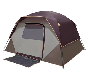 Tente de <span class=keywords><strong>camping</strong></span> OEM à montage rapide pour 4 personnes, abri en dôme imperméable, pour sorties en famille, festivals ou escapades de week-end - Product Image 1