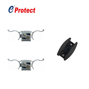 Roulettes de porte de douche coulissante en acier inoxydable <span class=keywords><strong>Eprotect</strong></span> SL-930 au design moderne, finition nickel brossé/satiné - Product Image 3