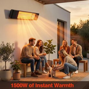 Custom WiFi IP65 Carbon Fiber Infrared <b>Heater</b> <b>Wall</b>-Mounted Ceiling Suspended Poultry <b>Outdoor</b> Electric <b>Heaters</b> - Product Image 3