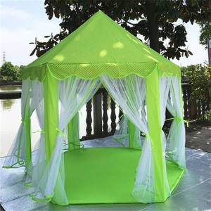 Bambino che gioca giocattolo regalo Princess Girl's Castle Play House bambini piccola casa tenda per bambini portatile gioco per bambini tenda playhouse - Product Image 3