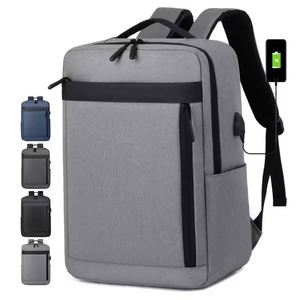 Wholesale Custom logo Business College Designer USB Waterproof Mochila <b>Bag</b> Bagpack Travel Back <b>Pack</b> Laptop Backpacks for Men - Product Image 1