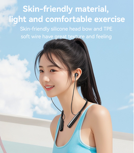 Yesido BT5.3 ENC Peredam Kebisingan Panggilan Layar LED Kapasitas Besar <span class=keywords><strong>Headset</strong></span> BT Halterneck Nirkabel YSP22 - Product Image 4