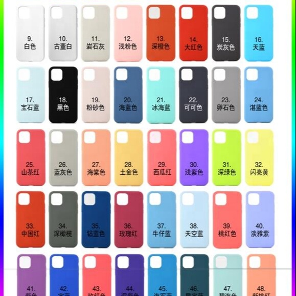 2020 силиконовые чехлы для телефонов Аксессуары Мягкий сенсорный жидкий силиконовый чехол для iPhone XS/X XR 8 7 Plus 11 12 Pro Max
