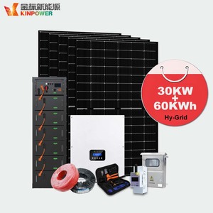 ระบบผลิตพลังงานแสงอาทิตย์แบบไฮบริดขนาด 30 กิโลวัตต์ สำหรับขายส่ง ได้รับการตั้งค่าเสร็จสมบูรณ์แล้ว - Product Image 5
