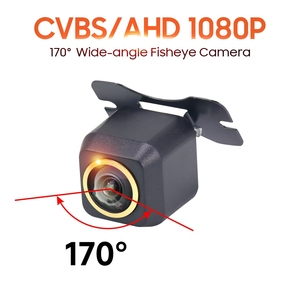 Hongrui AHD xe phía sau sao lưu xem máy ảnh 170 độ Fisheye 1280*720 đảo ngược Viện trợ cho Android DVD/màn hình - Product Image 3