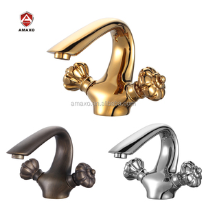 Античный латунный смеситель для душа или раковины - Product Image 6